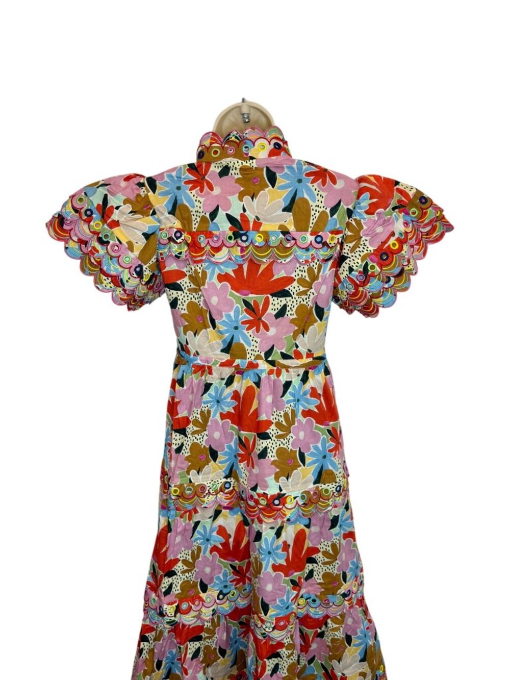 CeliaB Freya Dress Pink Floral Multicolor Midi Maxi Dress NWT - Size XS - Picture 8 of 12